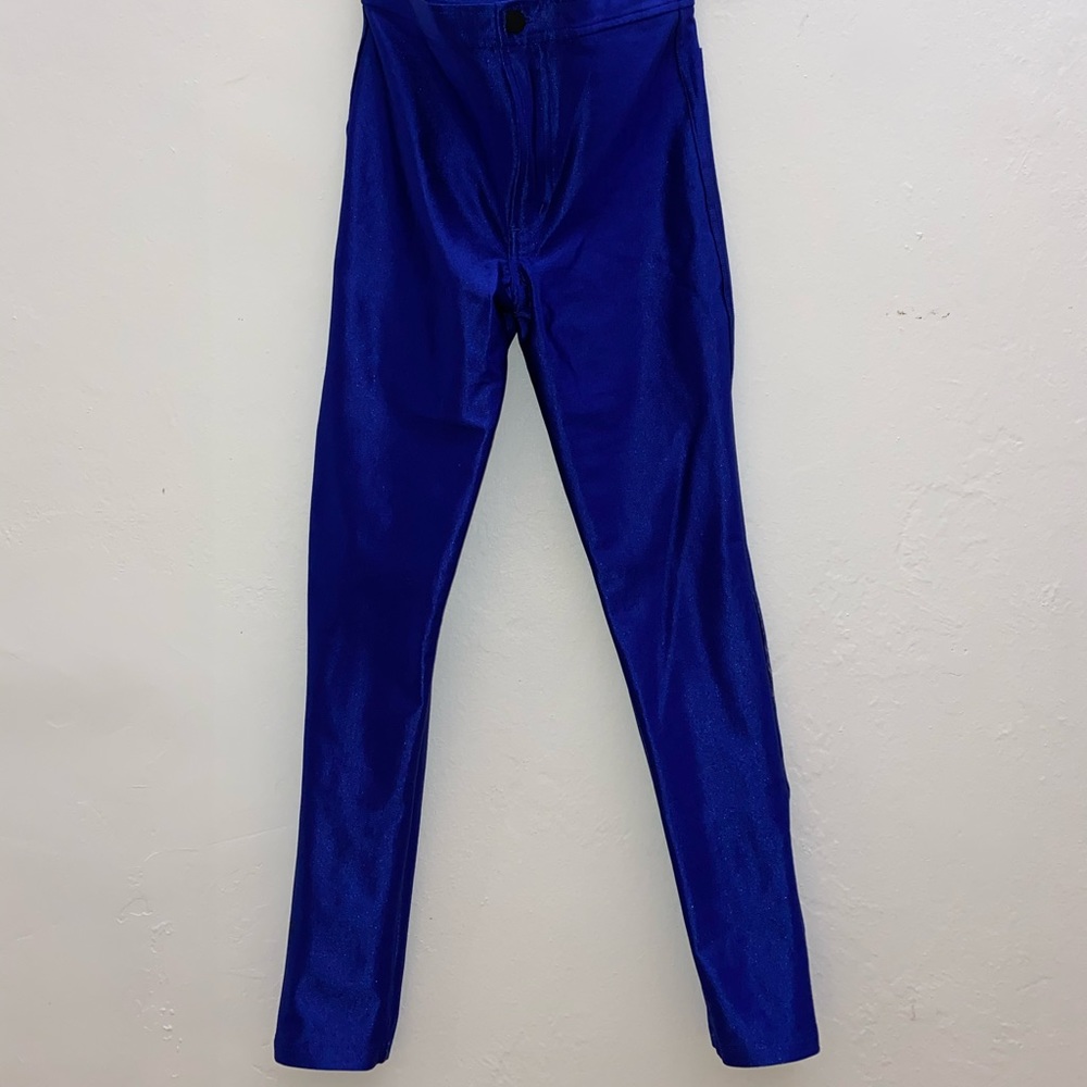 Cobalt Blue Disco Pants American Apparel